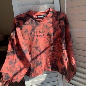 this too shall pass long sleeve {S}